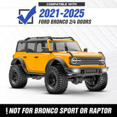 Front & Rear Heavy Duty Truck Bumpers Compatible with 2021-2025 Ford Bronco - Yzona
